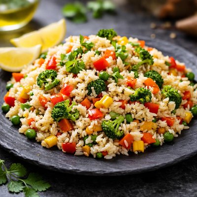 Vegetarian rice