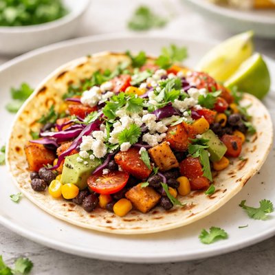 Vegetarian taco