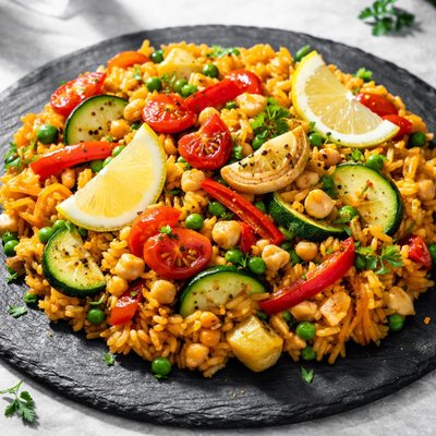 Vegetarische paella