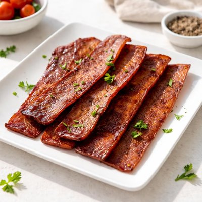 Veggie bacon