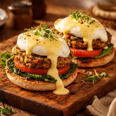 Veggie benedict