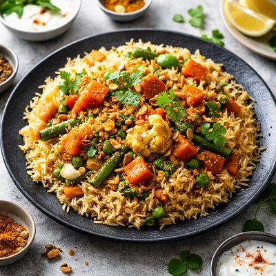 Veggie biryani