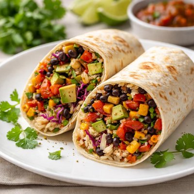 Veggie burrito