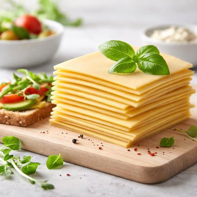 Veggie cheese slices