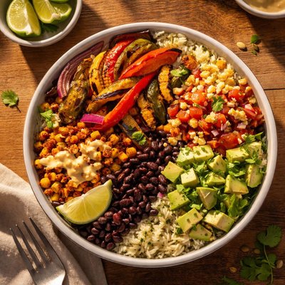 Veggie chipotle bowl