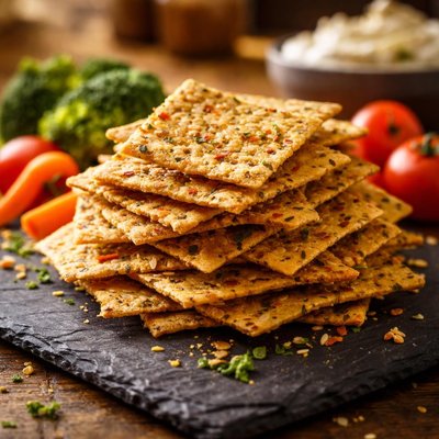 Veggie crackers
