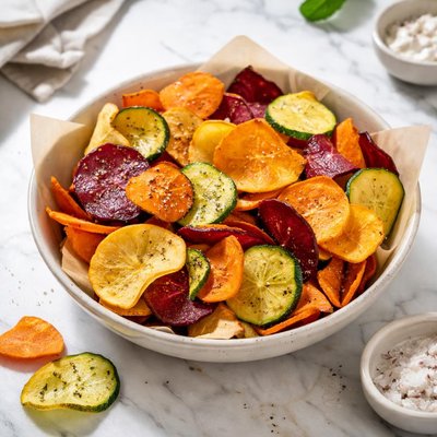Veggie crisp chips