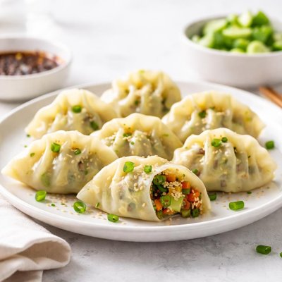 Veggie dumplings
