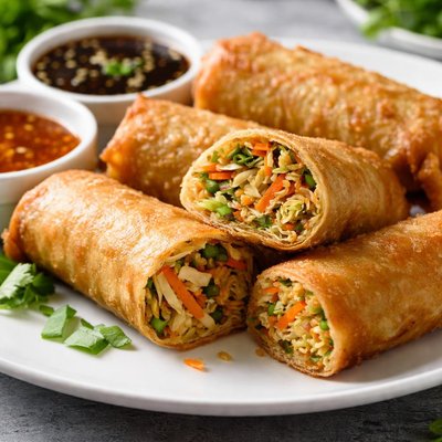 Veggie egg roll