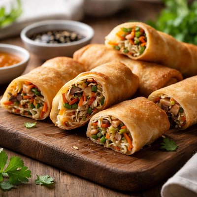 Veggie egg rolls