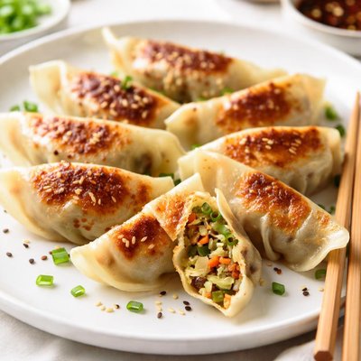 Veggie gyoza