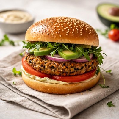 Veggie nova burger