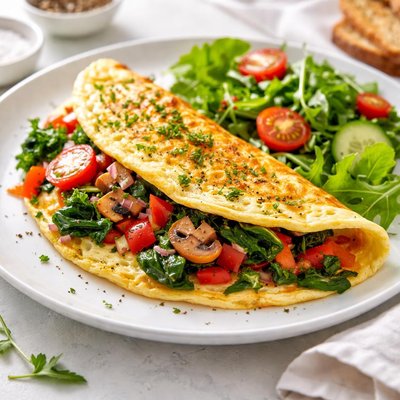 Veggie omelette