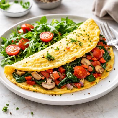 Veggie omlette