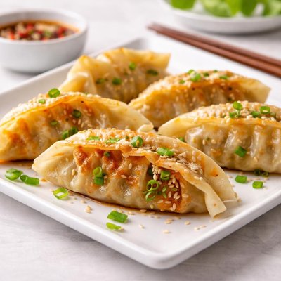 Veggie pot stickers