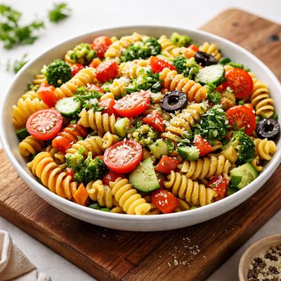 Veggie rotini pasta