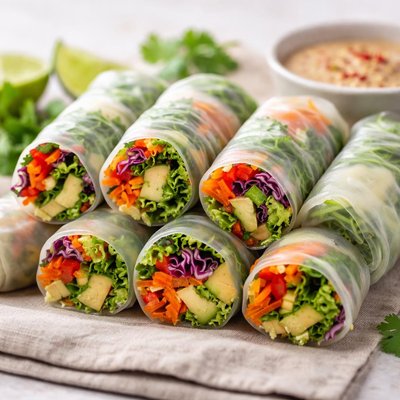 Veggie spring rolls