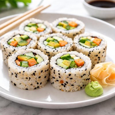 Veggie sushi