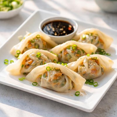 Veggie wonton