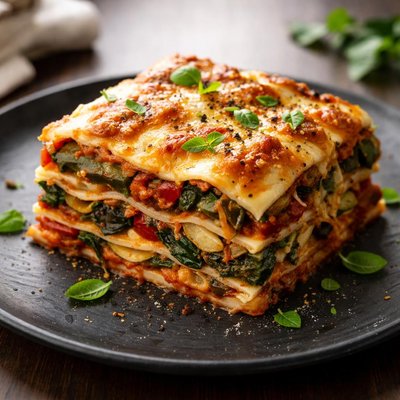 Vegtable lasagne