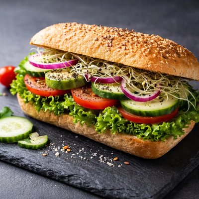 Vegtarian sandwich