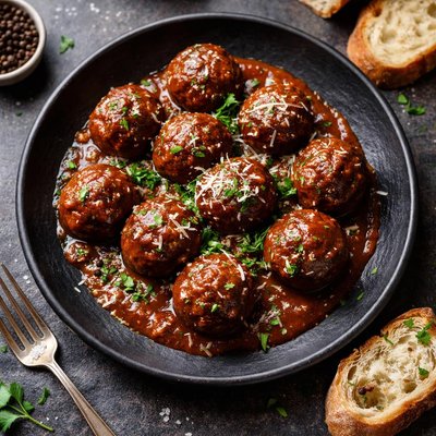 Venison meatball