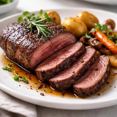 Venison steak