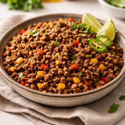 Venison taco meat