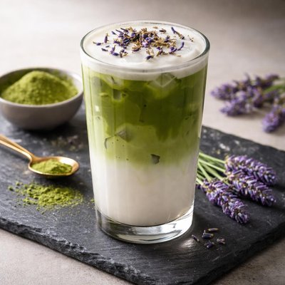 Venti lavender oatmilk macha