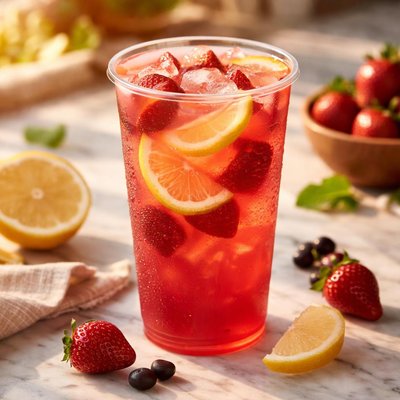 Venti starbucks acai refresher with lemonade