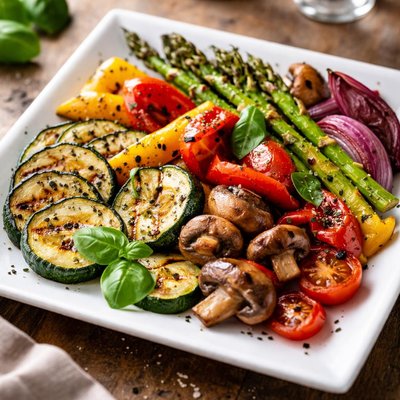 Verdura mista grigliate