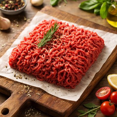 Very lean minced meat