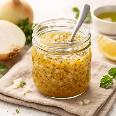 Vidallia onion vinegarette