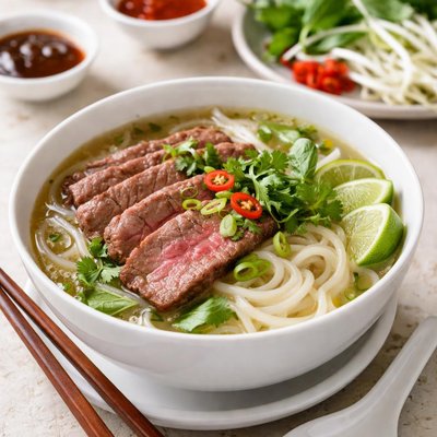 Vietnamese beef pho