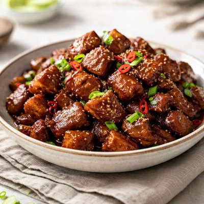 Vietnamese carmelized pork butt