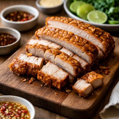 Vietnamese crackling pork