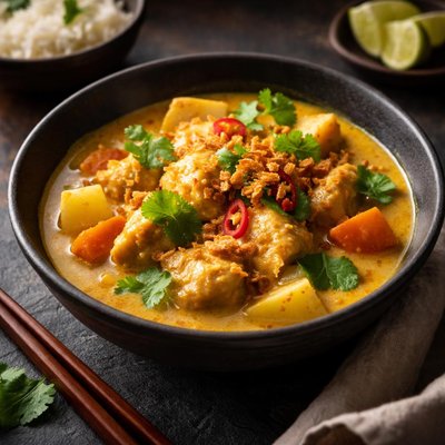 Vietnamese curry with coconut milk