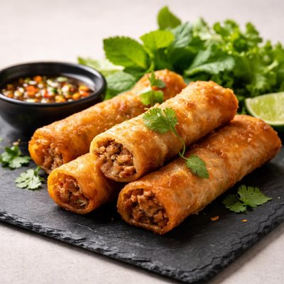 Vietnamese fried spring roll