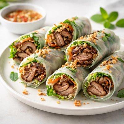 Vietnamese pork roll