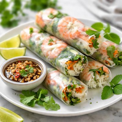 Vietnamese spring rolls