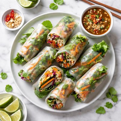 Vietnamese tofu roll