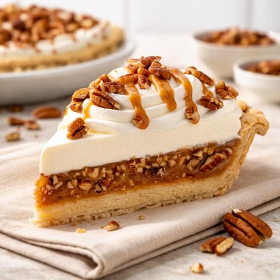 Village inn caramel silk pecan supreme pie