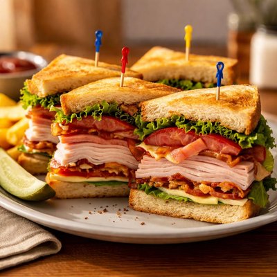 Village inn club sandwich