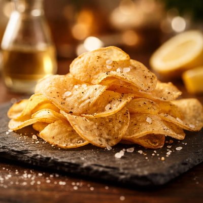 Vinegar crisps