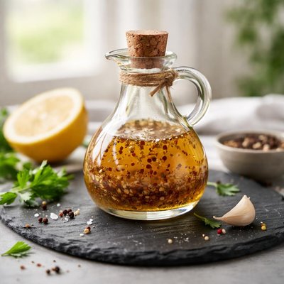 Vinegar salad dressing