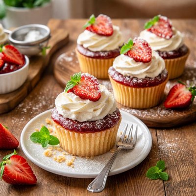 Virginia sponge cup cake