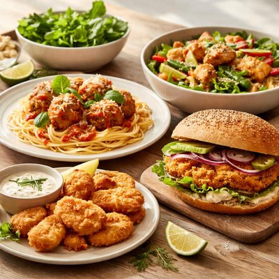 Vis vegetarische slager