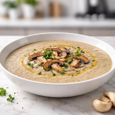 Vitamix mushroom soup