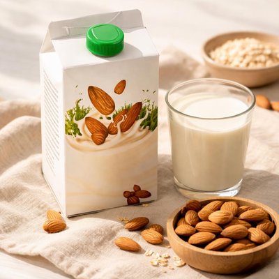 Vitasoy unsweetened almond milk