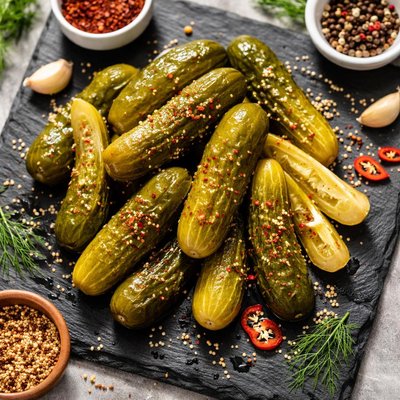 Vlassic sweet and soicy pickles